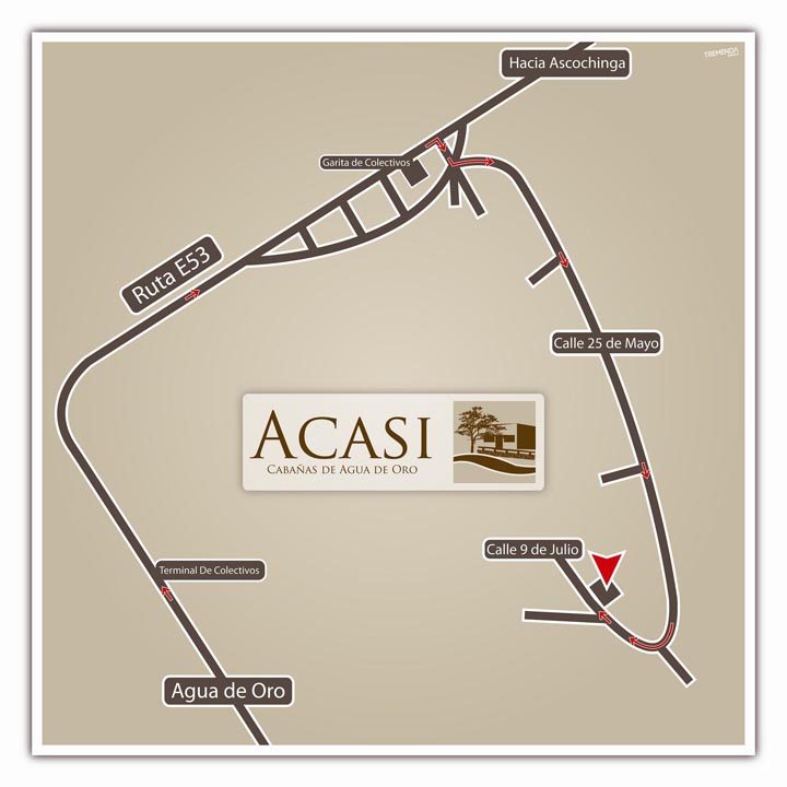 Mapa de Acasi Cabaas