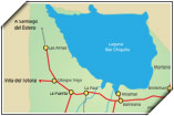 Mapa de Mar Chiquita