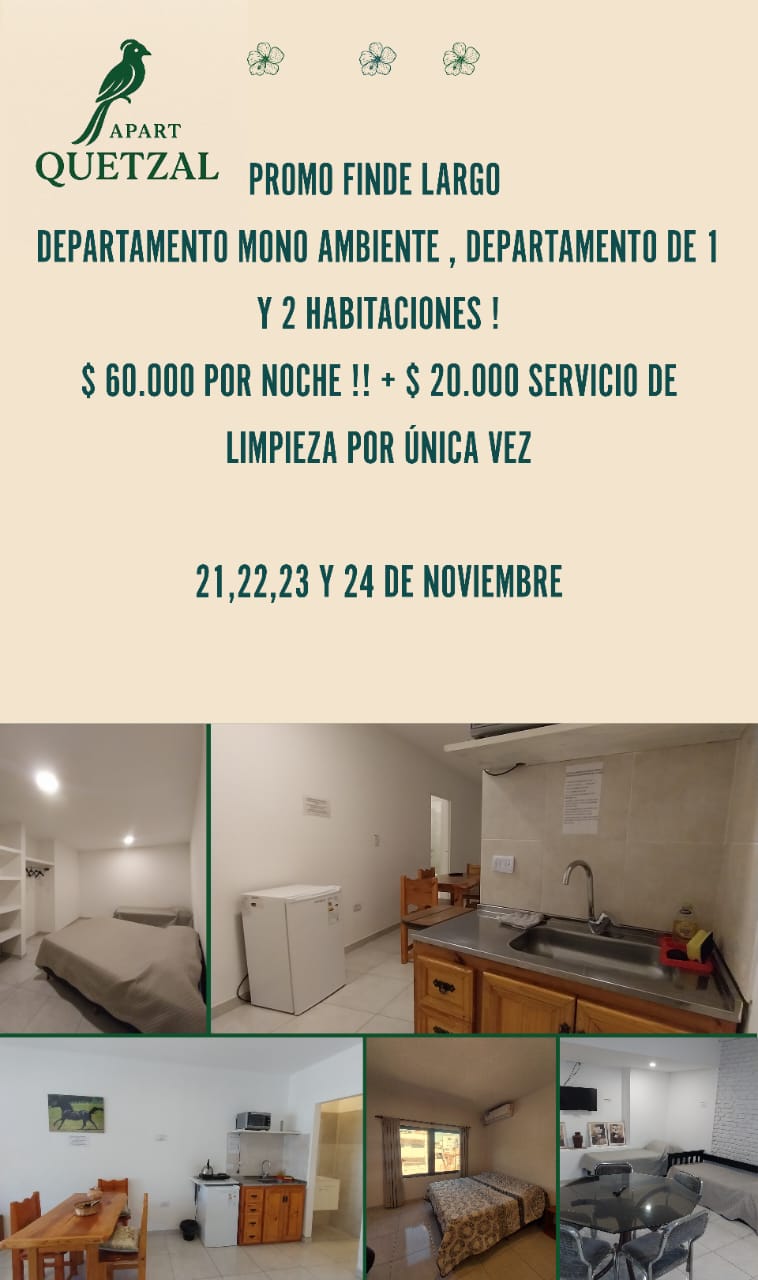 Tarifas de Quetzal Apart