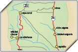 Mapa del Circuito Circuito Sur